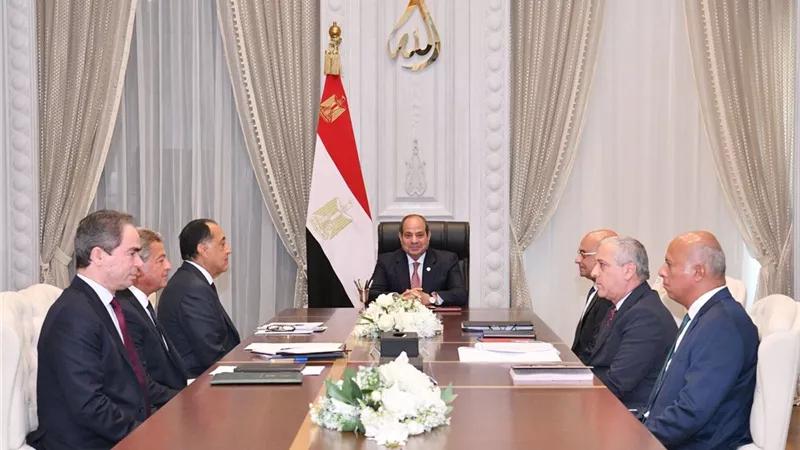 الرئيس السيسي يوجه بإتاحة البيانات والمعلومات للإعلام