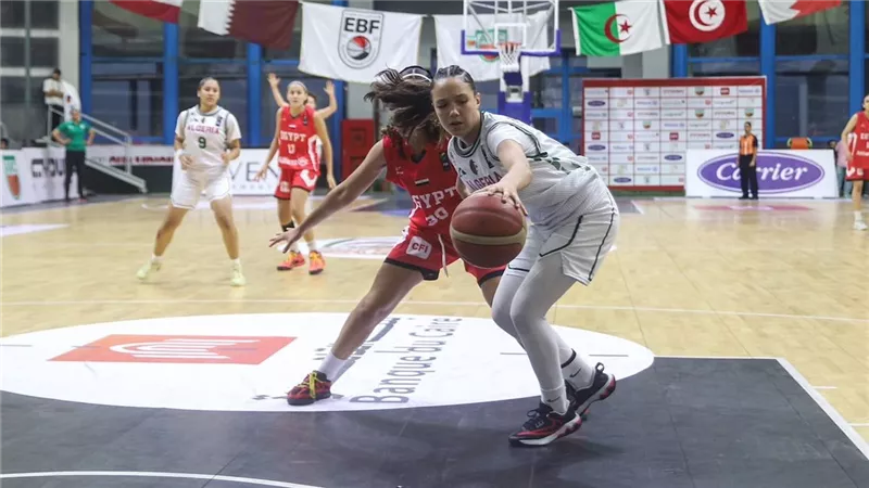 منتخب ناشئات السلة يفوز على الجزائر في افتتاح مشواره بالبطولة العربية