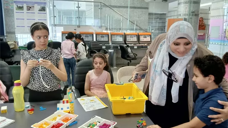 تنفيذ فاعليات النشاط الصيفي للمرحلة الابتدائية بالمركز الاستكشافي بالسويس 