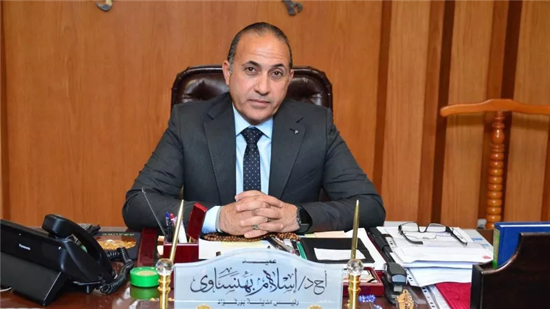 رئيس مدينة بورفؤاد: إيقاف العمل لعمال النظافة وقت الذروة لمواجهة الموجة الحارة