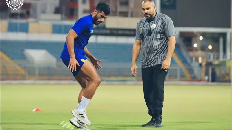 محمد حسن يبدأ رحلة التعافي من وتر أكيلس والعودة لتدريبات الإسماعيلي 