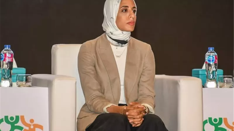 فرحة وفخر..فيريال أشرف تشارك في حفل إطلاق الاستراتيجية الوطنية للشباب والرياضة