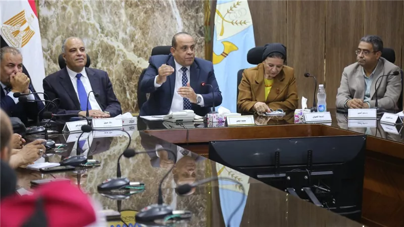كفر الشيخ تعقد الاجتماع الافتتاحي لمواجهة نوبات تلوث الهواء الحادة لموسم 2025