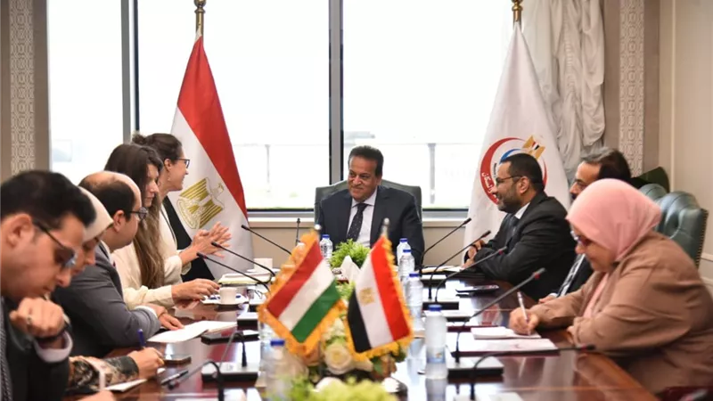 وزير الصحة يبحث تعزيز التعاون الصحي مع سفيرة المجر بالقاهرة