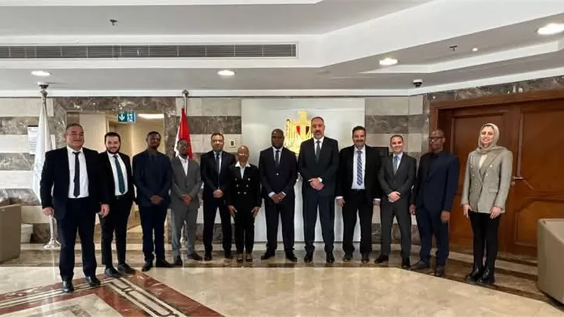 البنك المركزي المصري يستقبل فريقا فنيا متخصصاً في مجال الأمن السيبراني