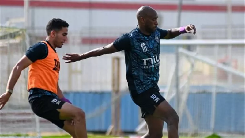 بالصور .. الزمالك يواصل تحضيراته لموقعة الجونة في كأس العاصمة