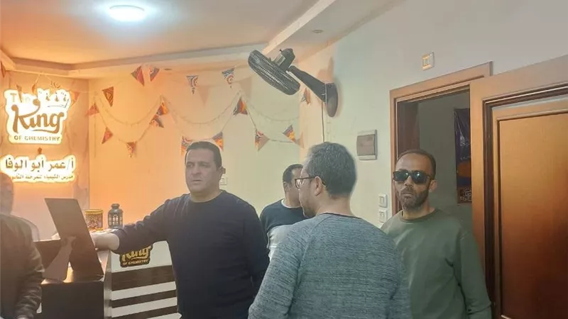 غلق وتشميع عدد من مراكز الدروس الخصوصية فى دمياط ( صور ) 