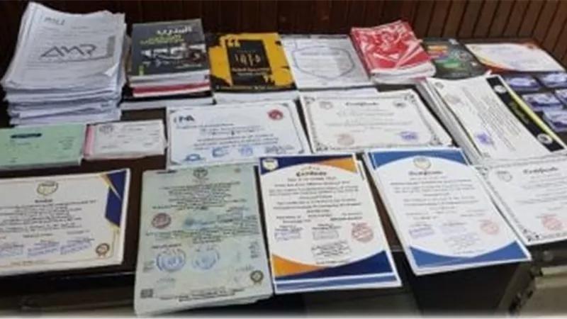 وهم الشهادات المزيفة.. سقوط محتال خدع المواطنين بكيان تعليمي وهمي في القاهرة