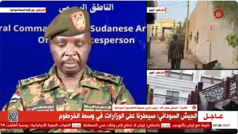 كاتب سوداني: القوات المسلحة حققت إنجازا كبيرا بتحرير القصر الجمهوري (فيديو)