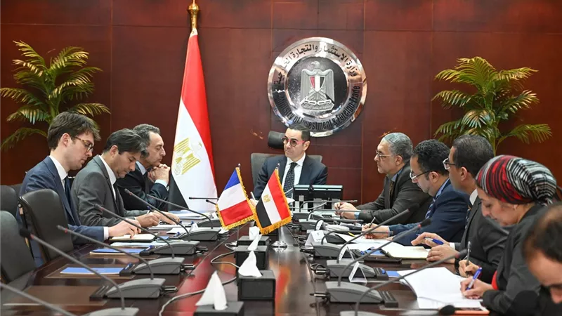 وزير الاستثمار يبحث مع سفير فرنسا بالقاهرة سبل تعزيز العلاقات الاقتصادية بين البلدين