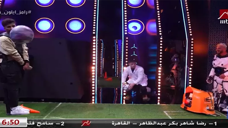 رامز جلال يسخر من حسام عبد المجيد: