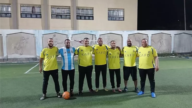 إطلاق دوري كرة القدم للعاملين بمنطقة السويس الأزهرية