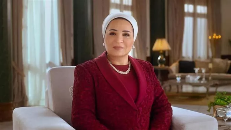 أسأل الله أن يبارك أيامنا .. السيدة انتصار السيسي تهنئ الشعب المصري بعيد الفطر