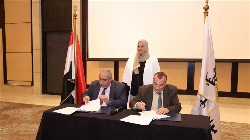  بروتوكول تعاون بين بحوث الفلزات ومعهد الوادي العالي للهندسة والتكنولوجيا