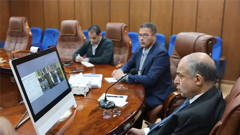 عبر الفيديوكونفراس.. محافظ المنيا يشارك فى اجتماع  المحافظين برئاسة رئيس الوزراء 