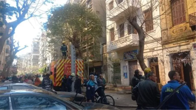الأدلة الجنائية تكشف تفاصيل حريق عقار عابدين دون إصابات بشرية