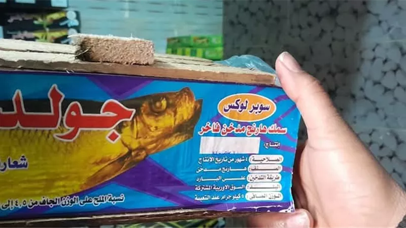 تموين الغربية يضبط أكثر من طنين من الرنجة الفاسدة قبل طرحها بالأسواق