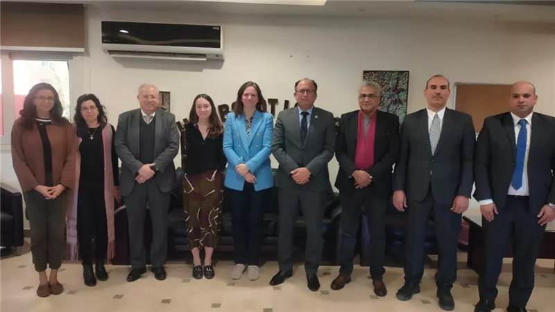 تعاون أكاديمي بين جامعة حلوان التكنولوجية والهيئة الألمانية DAAD
