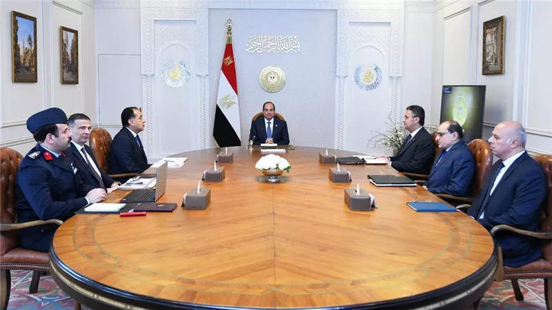 الرئيس السيسي يوجه بالتنسيق والتكامل بين مختلف الجهات الحكومية لتوفير الاحتياجات الاستراتيجية للدولة