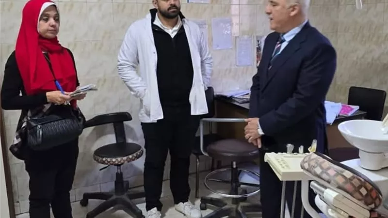 وكيل صحة القليوبية يتفقد منشآت الرعاية الأولية بإدارة قليوب