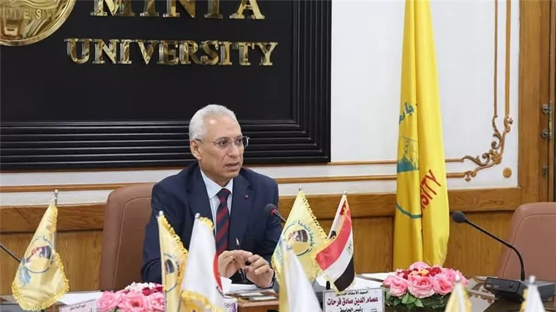 رئيس جامعة المنيا: الموافقة على  14 برنامجا دراسيا جديدا 