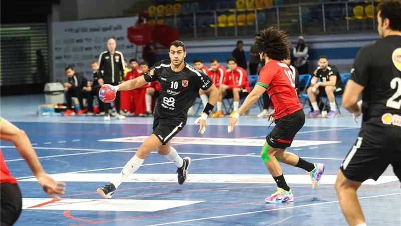 الأهلي يهزم سبورتنج ويستقر على صدارة دوري محترفي اليد
