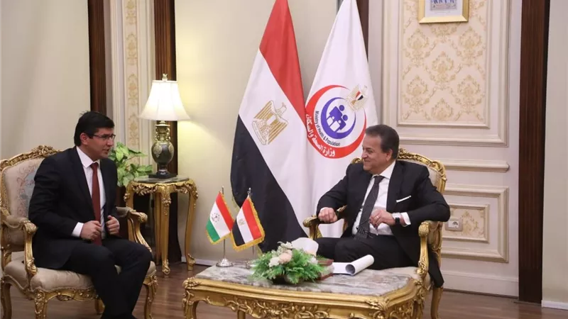 الصحة: مصر وطاجيكستان تبحثان تعزيز التعاون الصحي وتوسيع الشراكة الدوائية