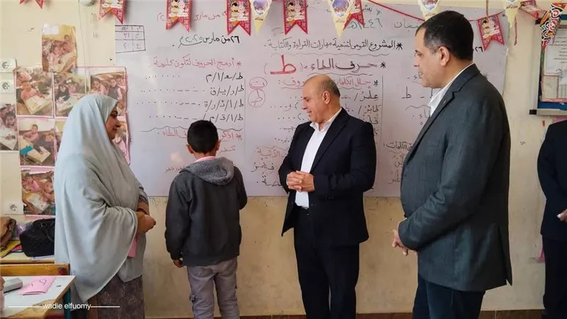 لجنة وزارية تتفقد مدارس دمياط على مدار ٤٨ ساعة الماضية