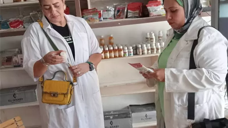 حملات تفتيش بيطرية مكثفة لضبط سوق الأدوية في السويس وحماية الثروة الحيوانية