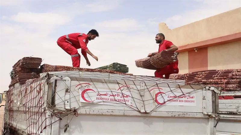 حسام الدين حسين: مصر تدعم غزة بـ 35 ألف شاحنة مساعدات عبر معبر رفح | فيديو