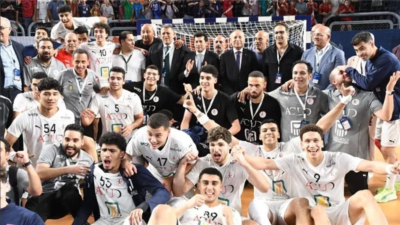 منتخب الناشئين يتقدم على إسبانيا في الشوط الأول بربع نهائي مونديال اليد
