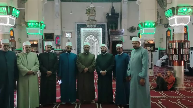 القافلة الدعوية المشتركة بين الأزهر والأوقاف تنطلق من مسجد جيلدان بالسويس
