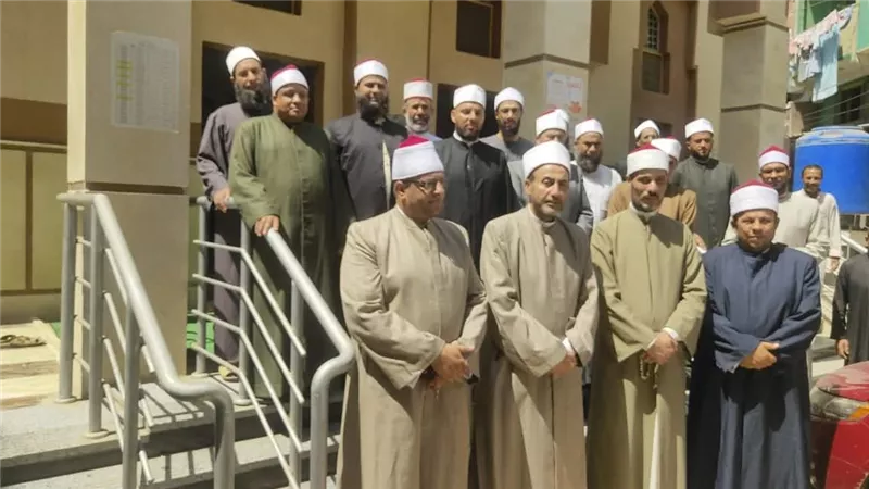 انطلاق قافلة دعوية كبرى من مسجد المرابعين بكفرالشيخ لنشر الفكر الوسطي