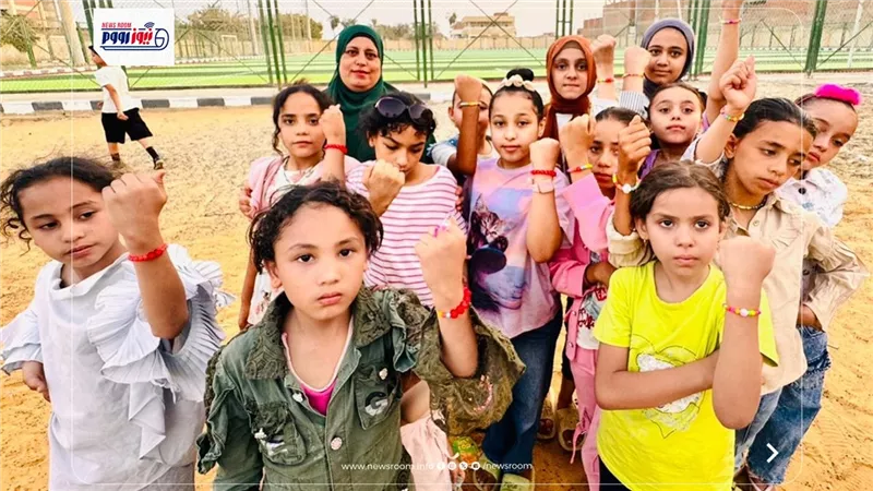 المسرح المتنقل يضئ قرية الشواشنه بالفيوم في اليوم الثاني بالعروض والورش الفنية