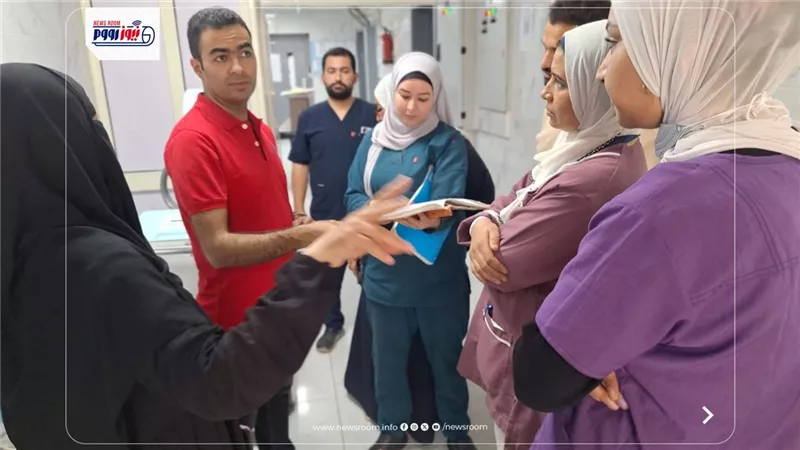 وكيل الصحة يفاجئ مستشفى الحميات والفيوم العام ويطمئن على جاهزية وحدة العامرية