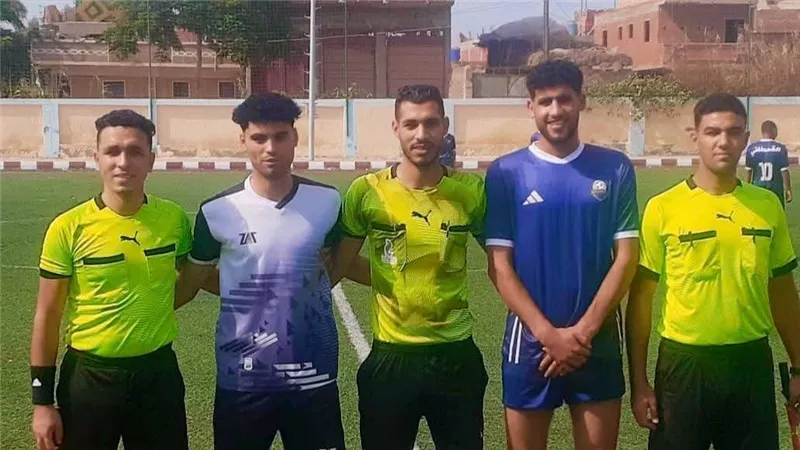 ختام مباريات الأسبوع الثامن لدوري مراكز الشباب بكفر الشيخ