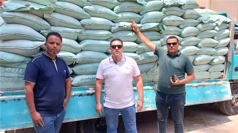 الجيزة تضبط 38.5 طن دقيق مدعم مهرب خلال حملات مكثفة