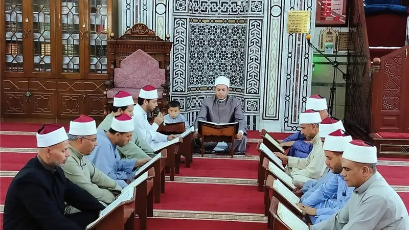 مسجد النصر بالعريش يحتضن المقرأة النموذجية بمشاركة نخبة من أهل التلاوة