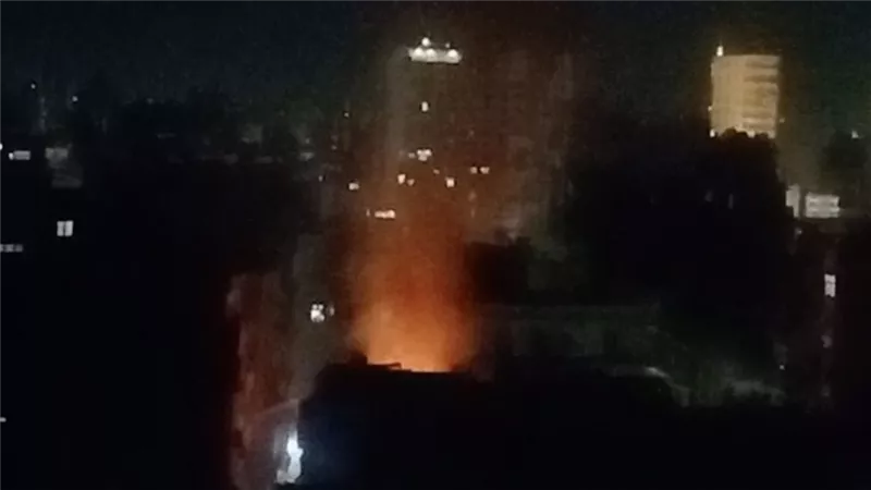 حريق هائل في منزل مهجور بالمنصورة.. والحماية المدنية تتدخل سريعًا
