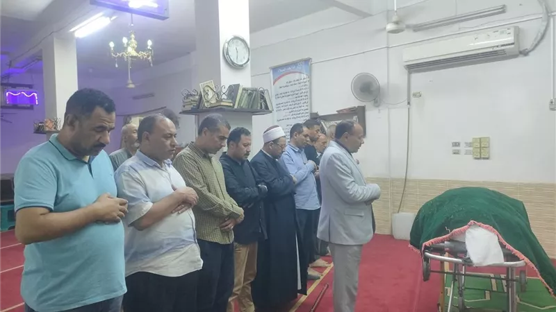  وفد برئاسة نائب رئيس جامعة الأزهر لتقديم واجب العزاء 