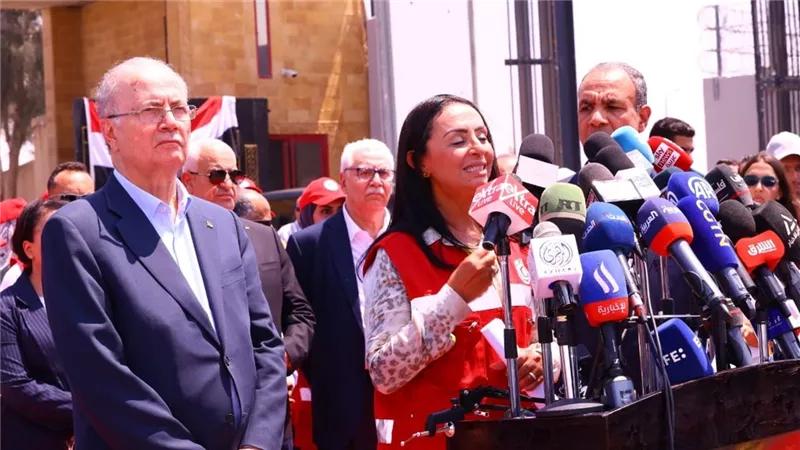 من أمام معبر رفح.. وزيرة التضامن تطلق نداءً إنسانياً لإدخال المساعدات لغزة