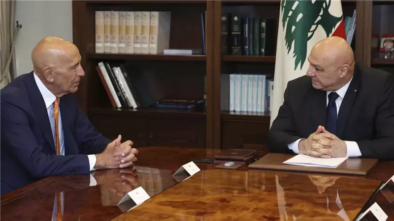 أحمد سنجاب: لقاء جوزيف عون والمبعوث الأمريكي لم ينتهي بنتائج ملموسة |فيديو 