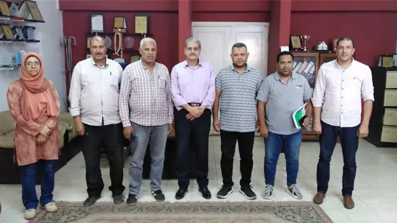 زيارات تفقدية للملاعب المفتوحة في بني سويف لتعزيز الشراكة مع القطاع الخاص