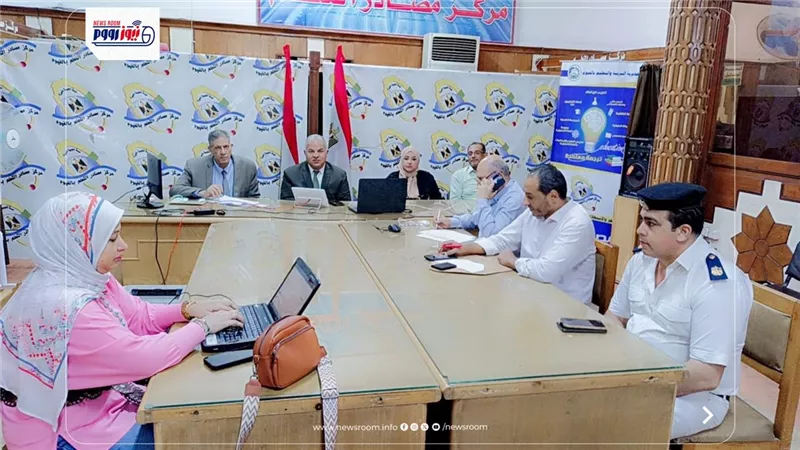 قبيصي يتابع امتحانات الثانوية العامة دور ثاني في الفيزياء والتاريخ بالفيوم