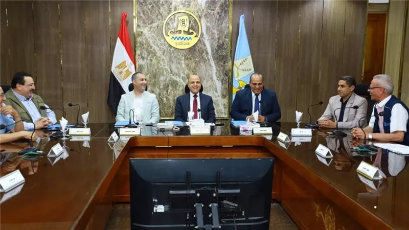 محافظ كفرالشيخ يناقش عدد من الملفات مع وفد منظمة «الفاو» 