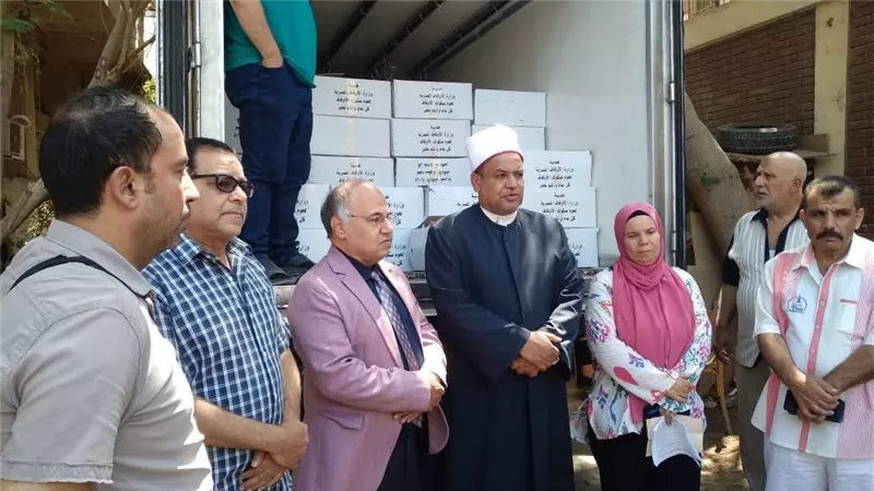 محافظ الجيزة: توزيع 3 أطنان من لحوم صكوك الأضاحي على الأسر الأولى بالرعاية
