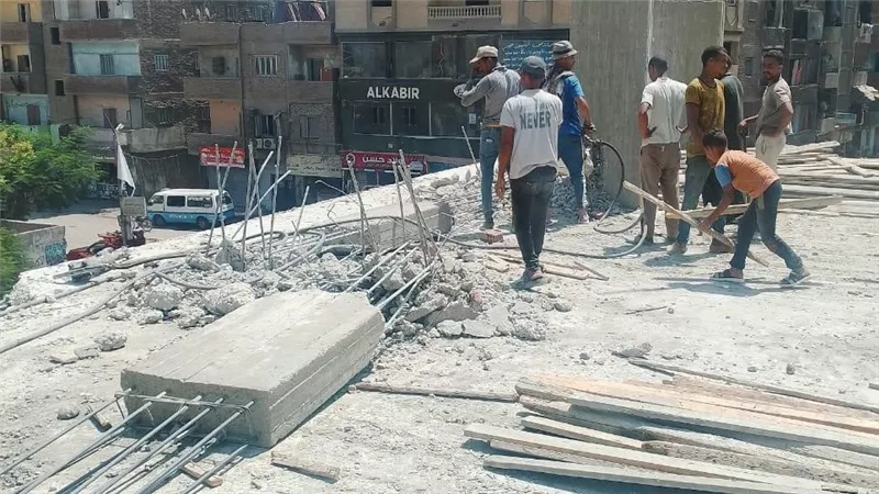 وزيرة التنمية المحلية تعلن إزالة عقار علي مساحة 1000 متر بعين شمس بالقاهرة