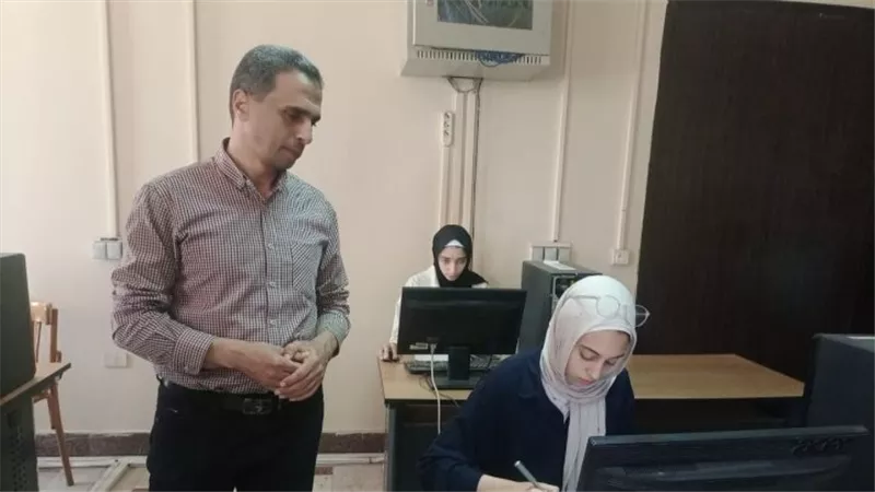 وكيل تعليم كفر الشيخ يتفقد إختبارات الإلتحاق بمدرسة المتفوقين 