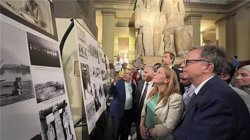 افتتاح معرض «سحر مصر القديمة بعيون إيطالية» في المتحف المصري بالتحرير 
