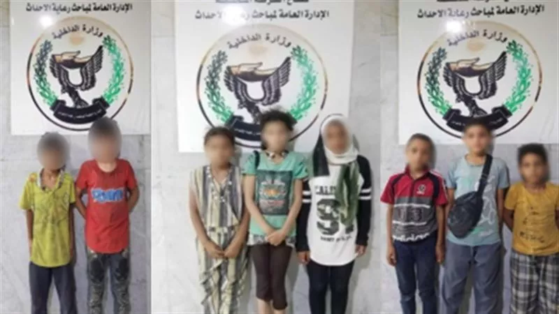 150 طفلا إنتشلهم رجال الامن من الشارع وحملات مستمرة خلال الأيام القادمة 